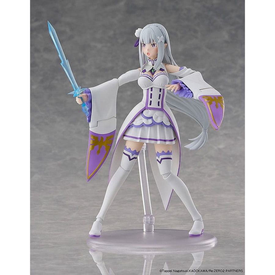 Re:Zero Starting Life in Another World Plastic Model Kit Emilia 16 cm - The Happy Toy Store