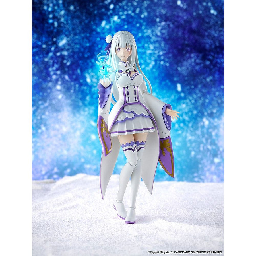 Re:Zero Starting Life in Another World Plastic Model Kit Emilia 16 cm - The Happy Toy Store