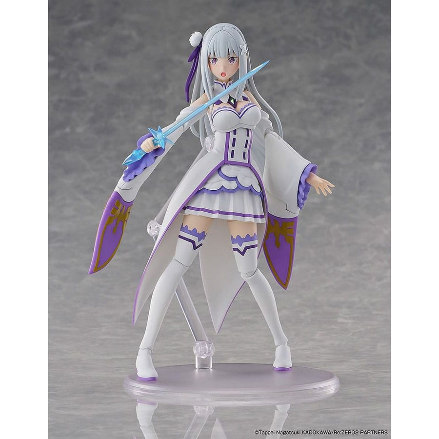 Re:Zero Starting Life in Another World Plastic Model Kit Emilia 16 cm - The Happy Toy Store