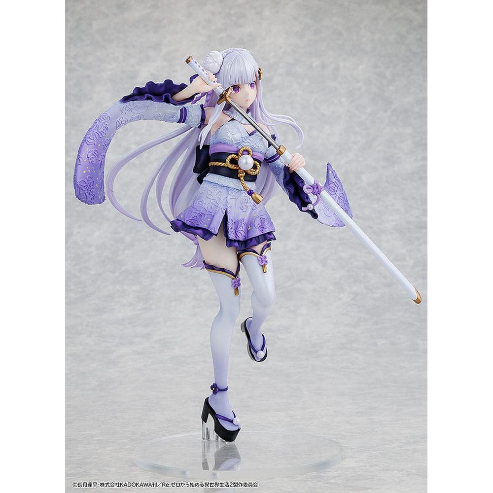 Re:ZERO - Starting Life in Another World - PVC Statue 1/7 Emilia Combat Outfit ver. 24 cm - The Happy Toy Store
