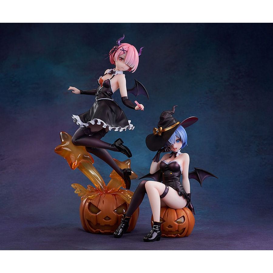 Re:ZERO - Starting Life in Another World - PVC Statue 1/7 Ram: Phantom Night Wizard Ver. 26 cm - The Happy Toy Store