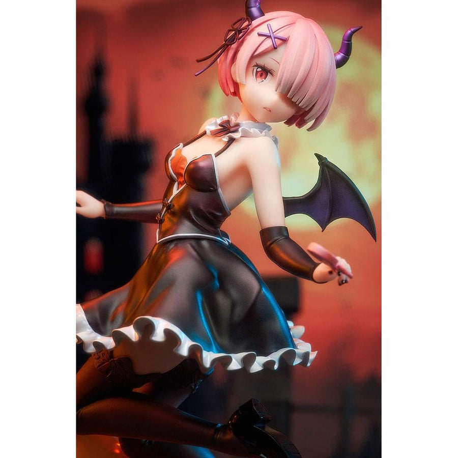 Re:ZERO - Starting Life in Another World - PVC Statue 1/7 Ram: Phantom Night Wizard Ver. 26 cm - The Happy Toy Store