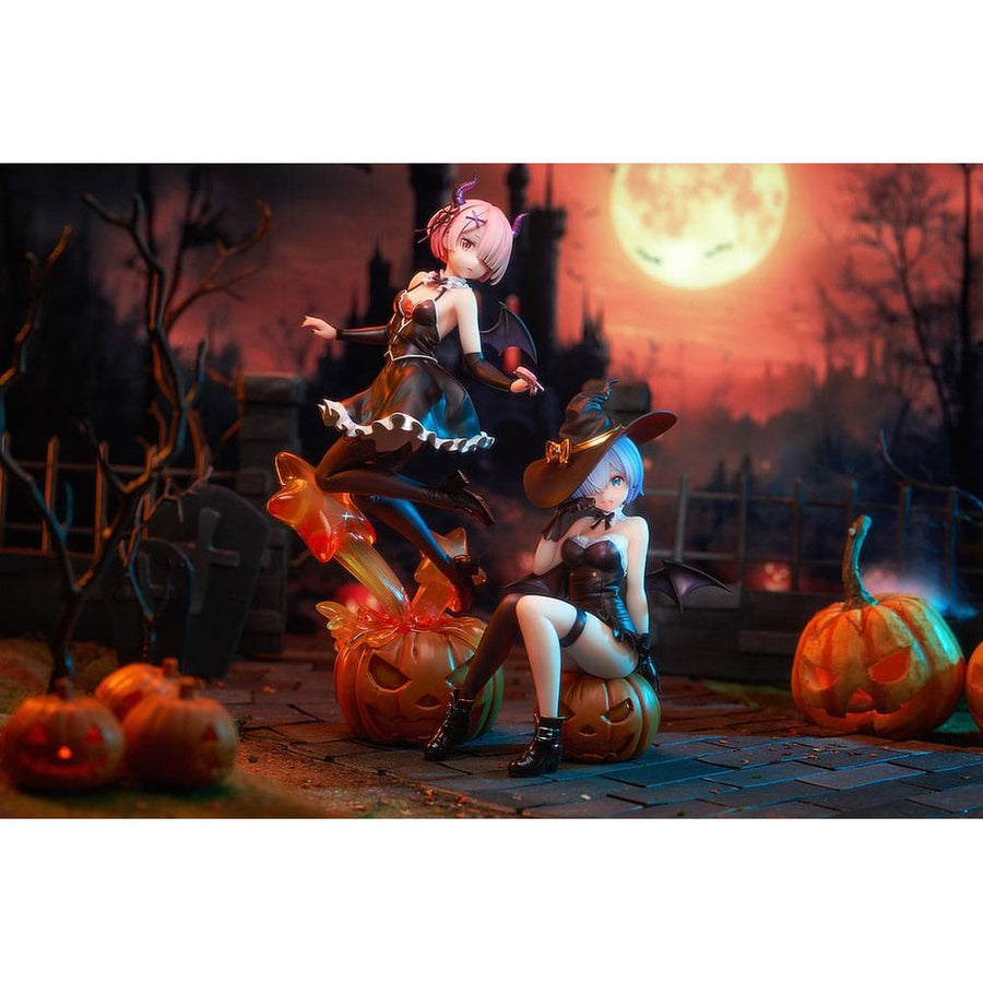 Re:ZERO - Starting Life in Another World - PVC Statue 1/7 Ram: Phantom Night Wizard Ver. 26 cm - The Happy Toy Store