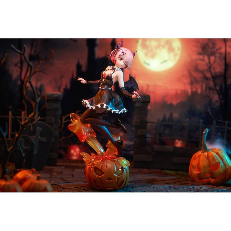 Re:ZERO - Starting Life in Another World - PVC Statue 1/7 Ram: Phantom Night Wizard Ver. 26 cm - The Happy Toy Store