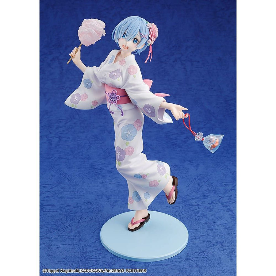 Re:ZERO - Starting Life in Another World - PVC Statue 1/8 Rem Yukata Ver. Renewal Package Edition 23 cm - The Happy Toy Store
