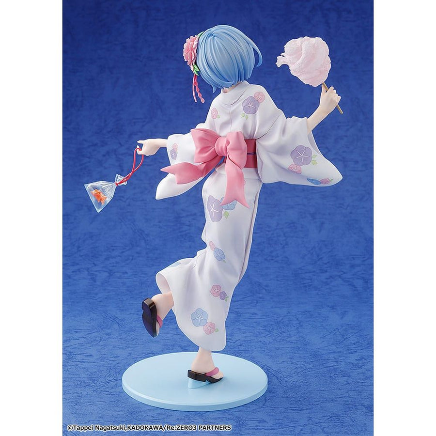 Re:ZERO - Starting Life in Another World - PVC Statue 1/8 Rem Yukata Ver. Renewal Package Edition 23 cm - The Happy Toy Store