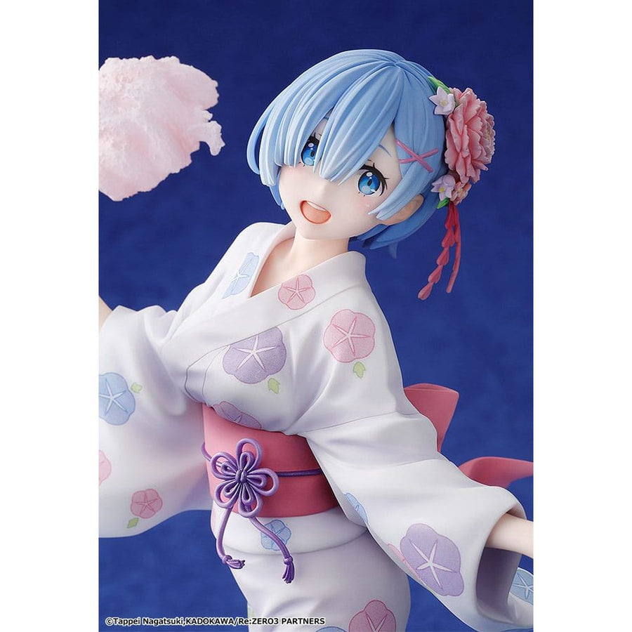 Re:ZERO - Starting Life in Another World - PVC Statue 1/8 Rem Yukata Ver. Renewal Package Edition 23 cm - The Happy Toy Store