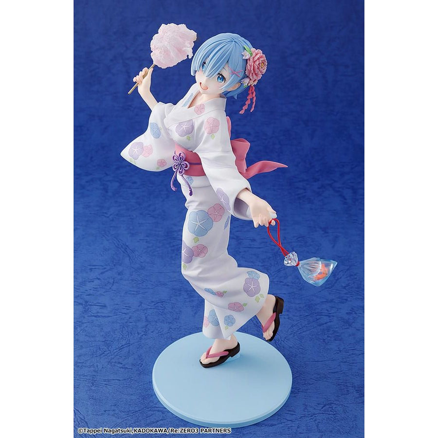 Re:ZERO - Starting Life in Another World - PVC Statue 1/8 Rem Yukata Ver. Renewal Package Edition 23 cm - The Happy Toy Store
