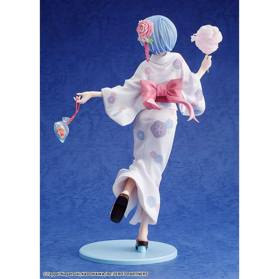 Re:ZERO - Starting Life in Another World - PVC Statue 1/8 Rem Yukata Ver. Renewal Package Edition 23 cm - The Happy Toy Store