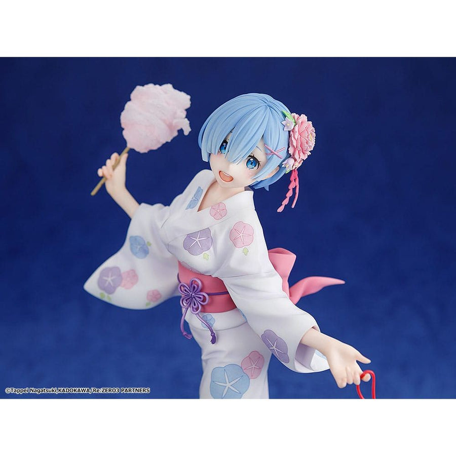 Re:ZERO - Starting Life in Another World - PVC Statue 1/8 Rem Yukata Ver. Renewal Package Edition 23 cm - The Happy Toy Store