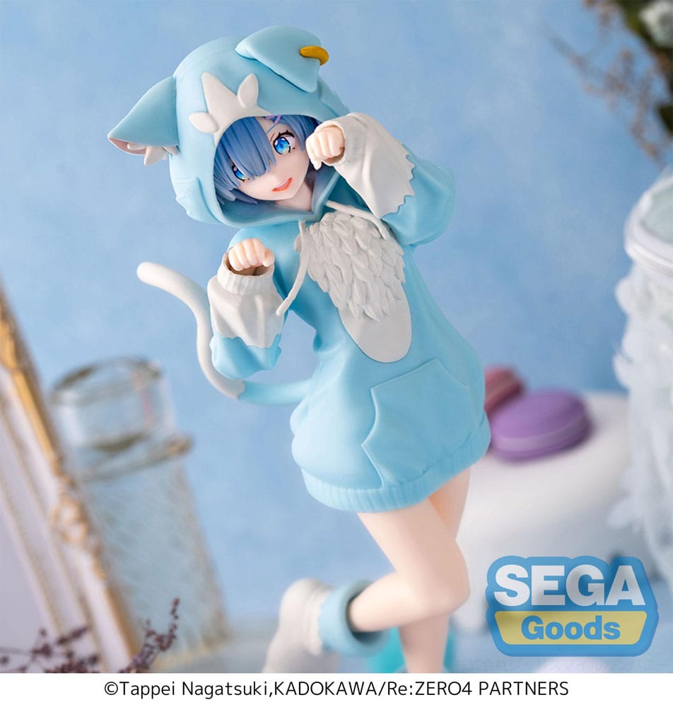Re:Zero Starting Life in Another World XStellar PVC Statue Rem Mofumofu Pack 22 cm - The Happy Toy Store