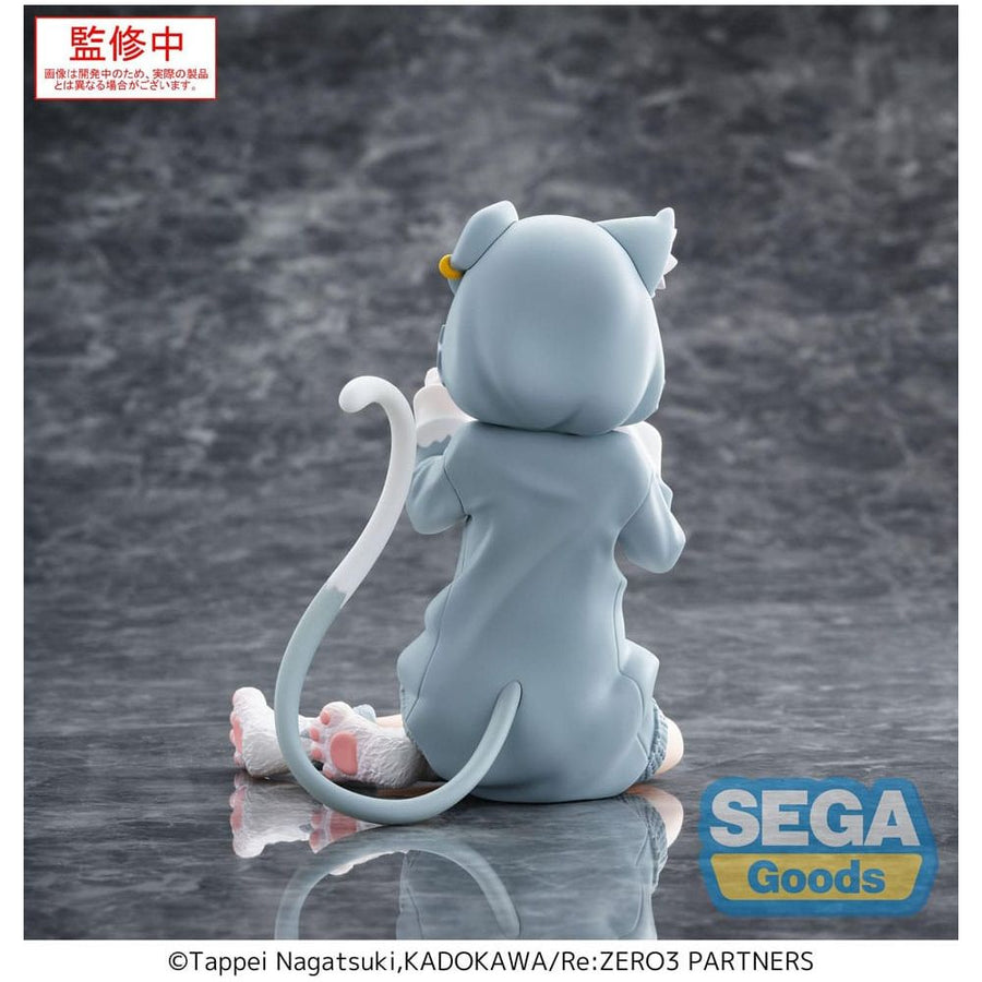 Re:Zero Starting Life in Another World Yumemirize PVC Statue Emilia Mofumofu Pack 11 cm - The Happy Toy Store