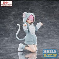 Re:Zero Starting Life in Another World Yumemirize PVC Statue Ram Mofumofu Pack 11 cm - The Happy Toy Store