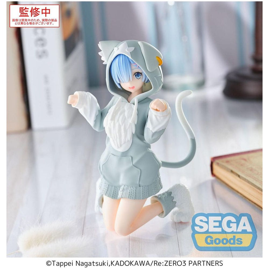 Re:Zero Starting Life in Another World Yumemirize PVC Statue Rem Mofumofu Pack 11 cm - The Happy Toy Store
