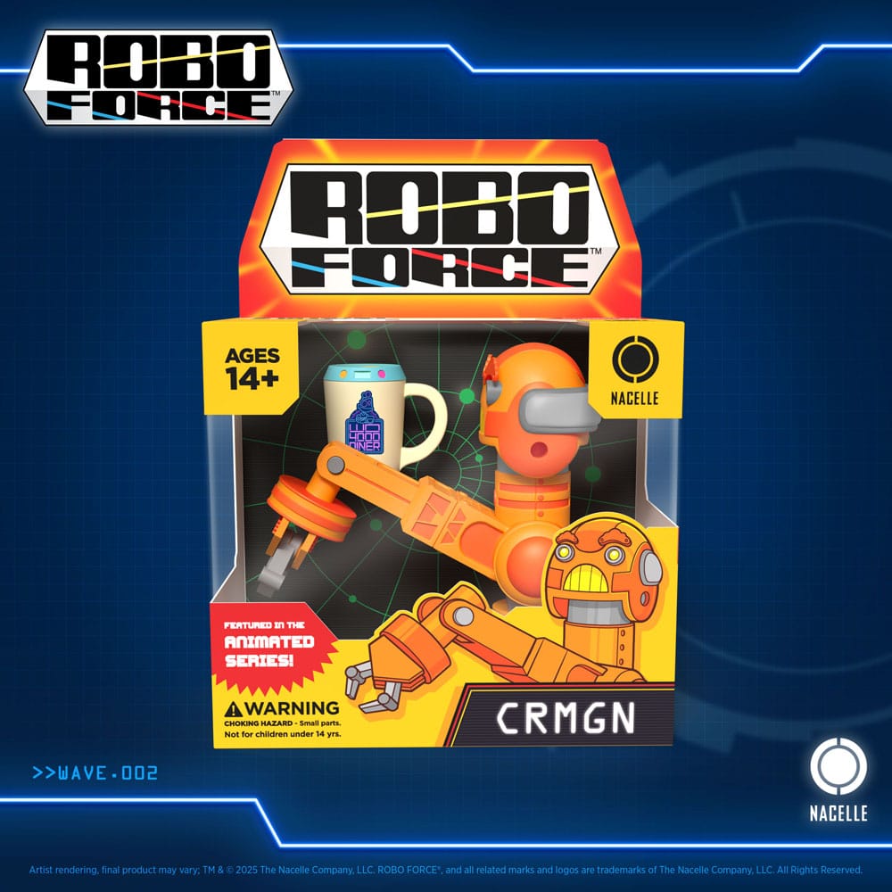 Robo Force Action Figure Wave 2 CRMGN 10 cm - The Happy Toy Store