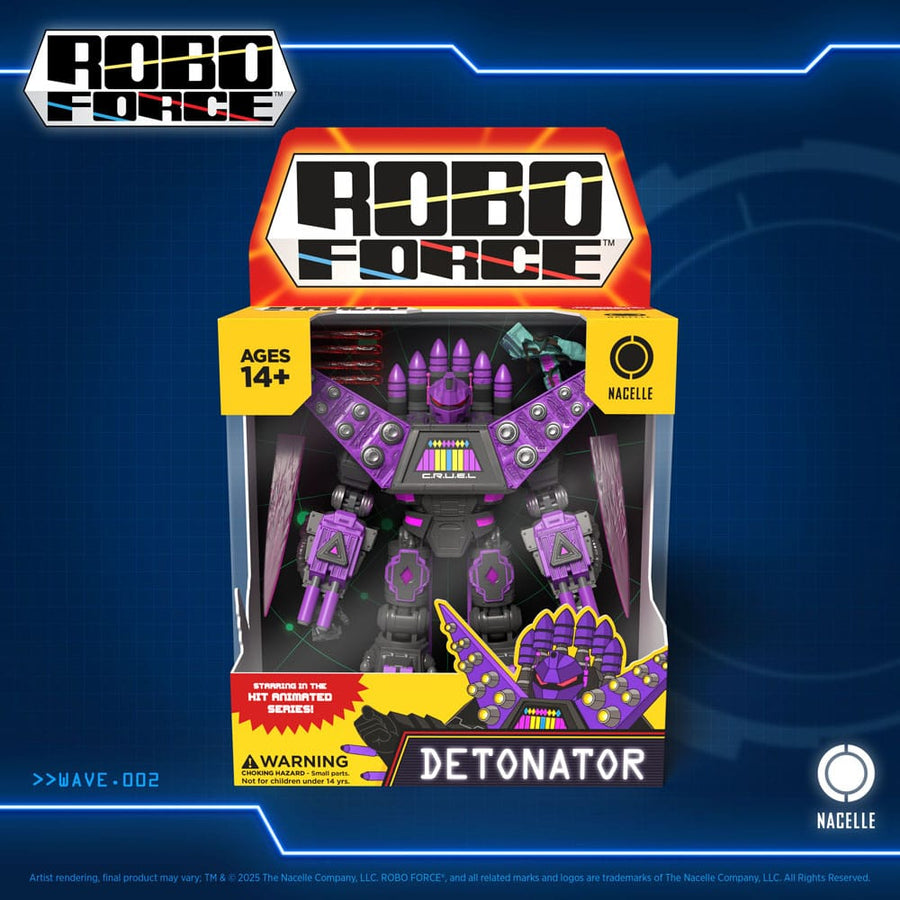 Robo Force Action Figure Wave 2 Detonator 24 cm - The Happy Toy Store