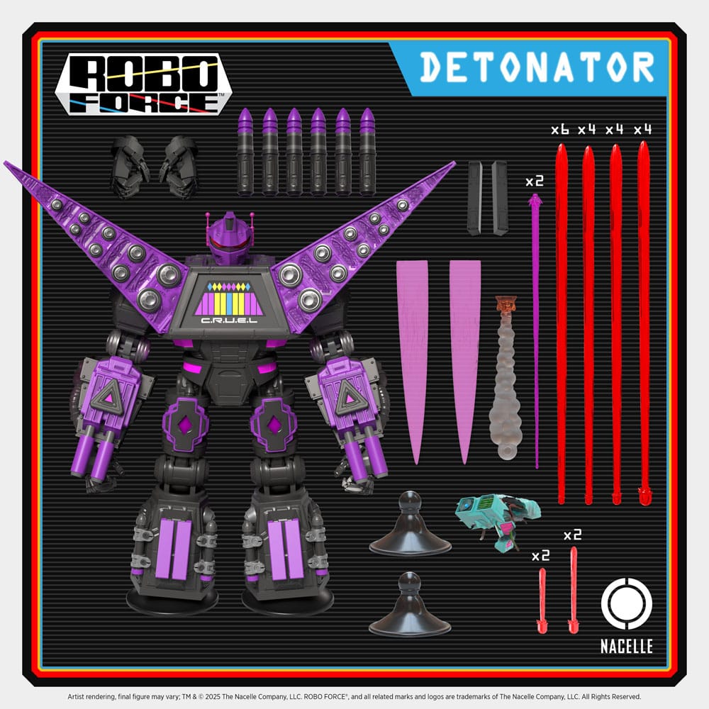 Robo Force Action Figure Wave 2 Detonator 24 cm - The Happy Toy Store