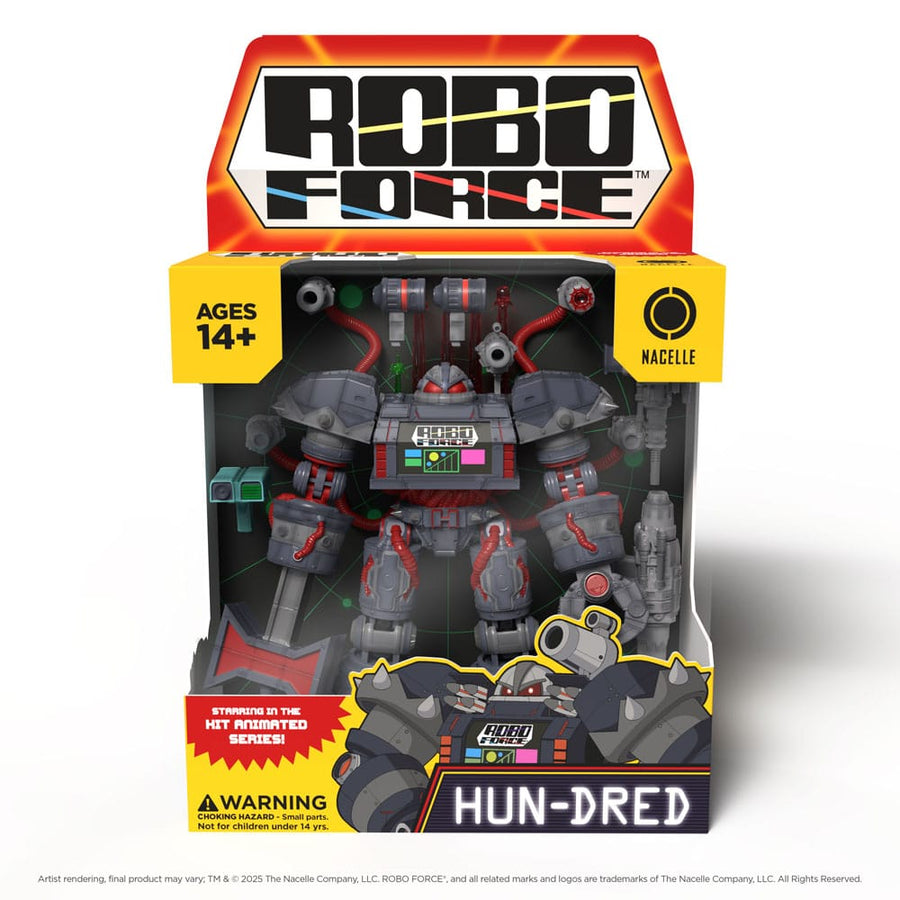 Robo Force Action Figure Wave 2 Hun - Dred 23 cm - The Happy Toy Store