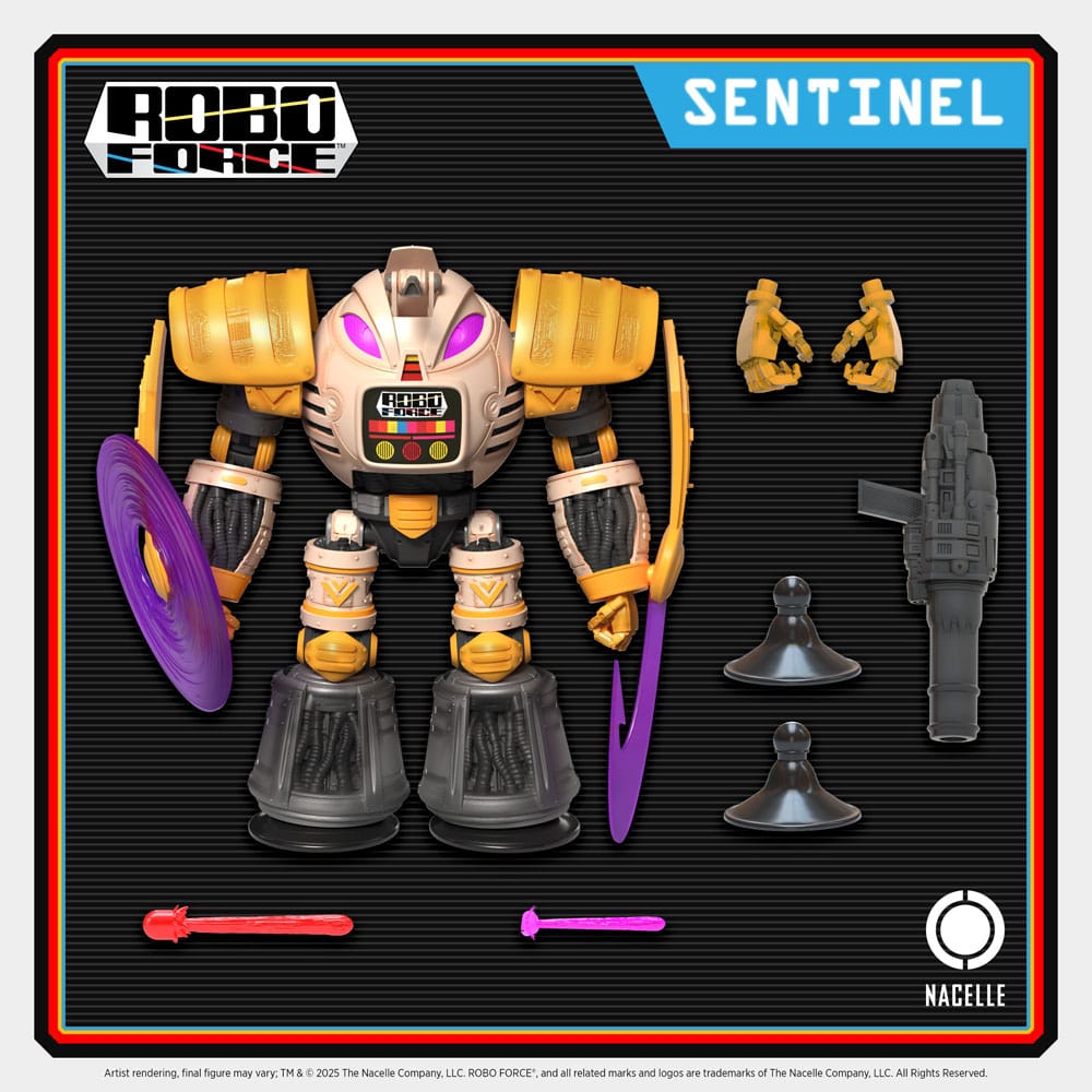 Robo Force Action Figure Wave 2 Sentinel 18 cm - The Happy Toy Store