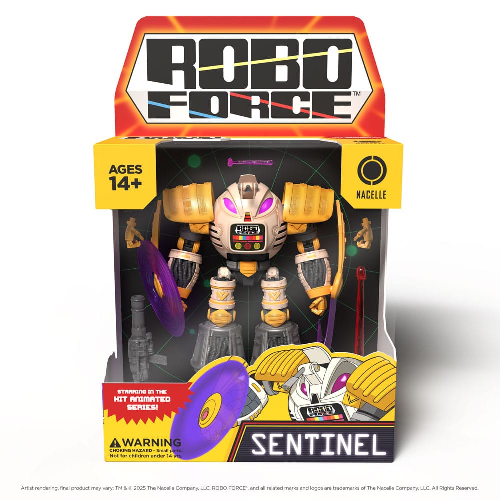 Robo Force Action Figure Wave 2 Sentinel 18 cm - The Happy Toy Store