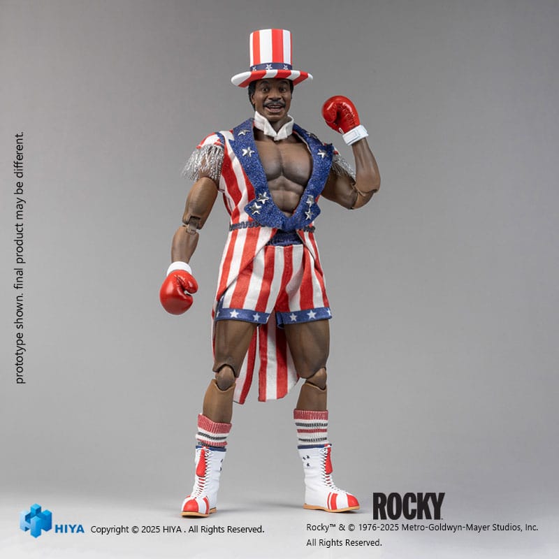 Rocky Exquisite Super Series Action Figure 1/12 Apollo 16 cm - The Happy Toy Store