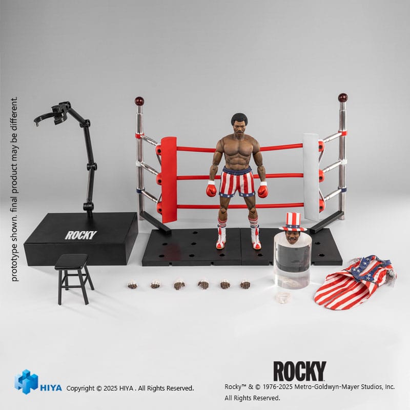 Rocky Exquisite Super Series Action Figure 1/12 Apollo 16 cm - The Happy Toy Store