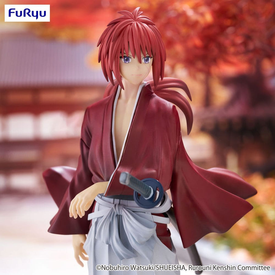 Rurouni Kenshin: Meiji Kenkaku Romantan Trio - Try - iT PVC Statue Kenshin Himura 19 cm - The Happy Toy Store