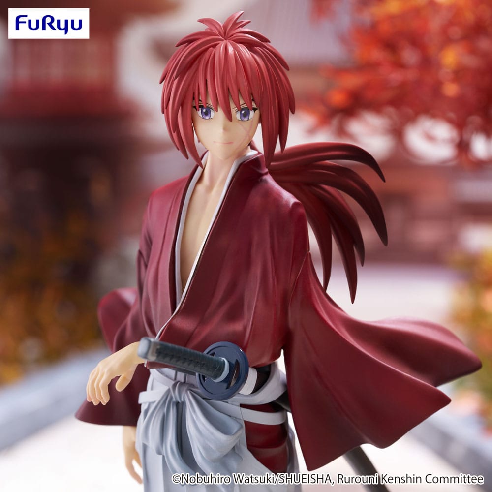 Rurouni Kenshin: Meiji Kenkaku Romantan Trio - Try - iT PVC Statue Kenshin Himura 19 cm - The Happy Toy Store