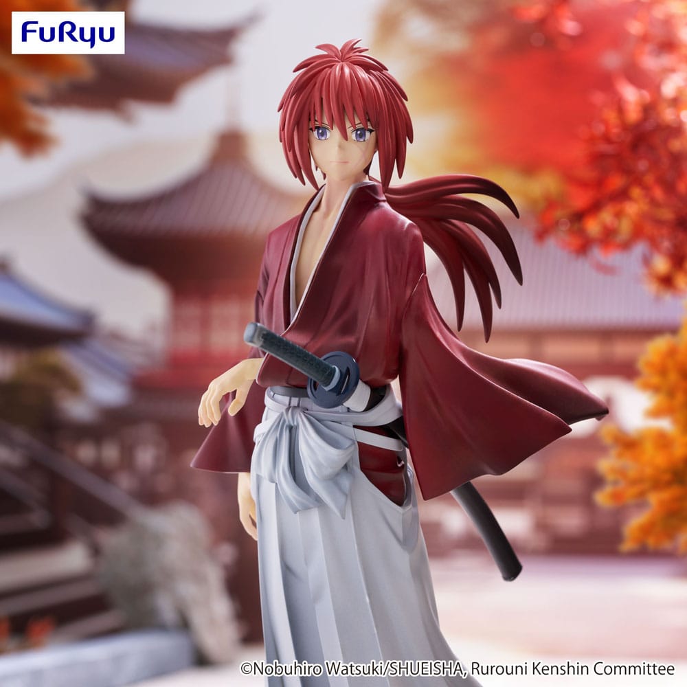 Rurouni Kenshin: Meiji Kenkaku Romantan Trio - Try - iT PVC Statue Kenshin Himura 19 cm - The Happy Toy Store