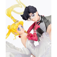Sailor Moon FiguartsZERO Chouette PVC Statue Usagi & Tuxedo Mask Moonlight Glow Edition 24 cm - The Happy Toy Store