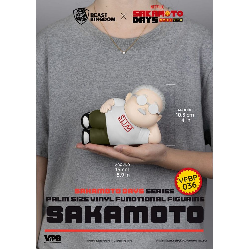 Sakamoto Days Piggy Vinyl Bank Taro Sakamoto 14 cm - The Happy Toy Store