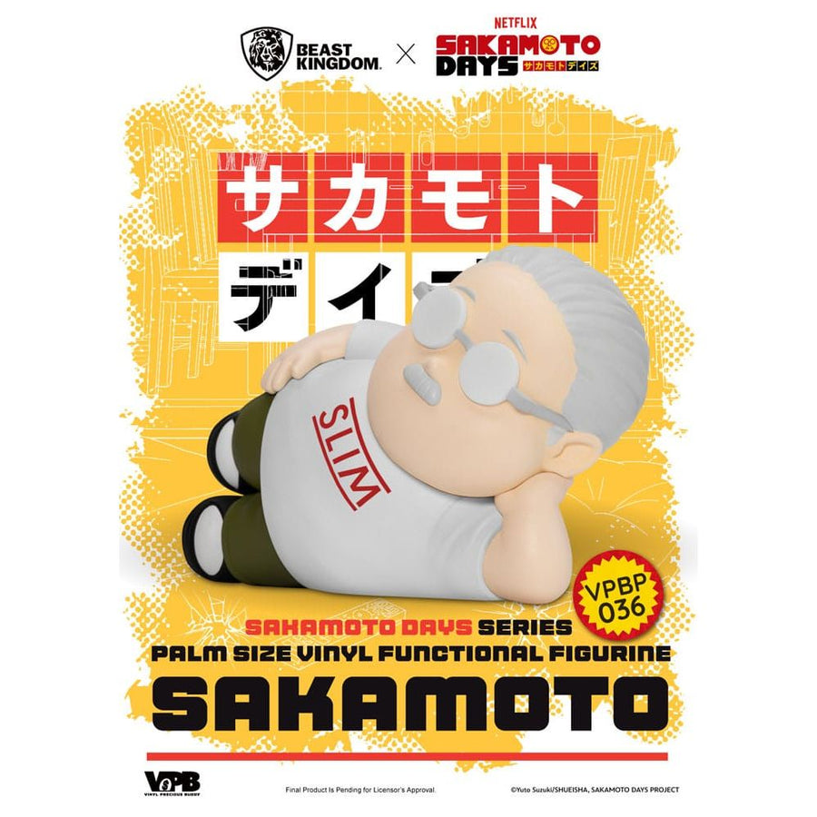 Sakamoto Days Piggy Vinyl Bank Taro Sakamoto 14 cm - The Happy Toy Store