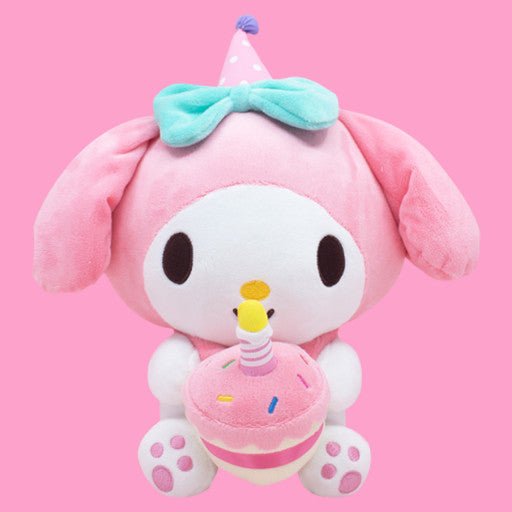 Sanrio Characters Party Hat Cake Plush - The Happy Toy Store