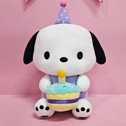 Sanrio Characters Party Hat Cake Plush - The Happy Toy Store