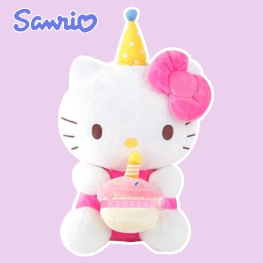 Sanrio Characters Party Hat Cake Plush - The Happy Toy Store