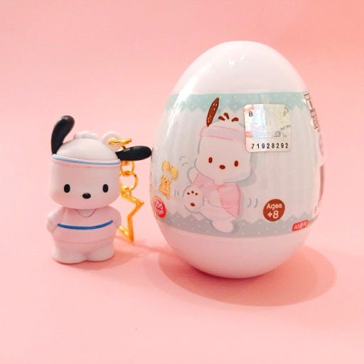 Sanrio Cute Pochacco Figure Key Ring Blind Capsule - The Happy Toy Store