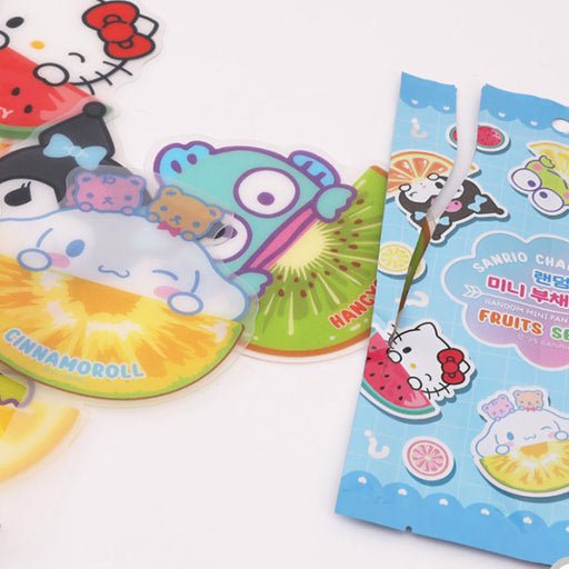 Sanrio Fruits Series Mini Fan Keyring Blind Bag - The Happy Toy Store
