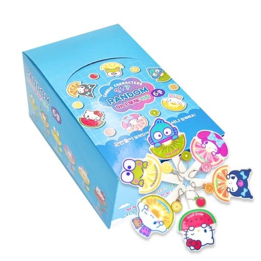 Sanrio Fruits Series Mini Fan Keyring Blind Bag - The Happy Toy Store