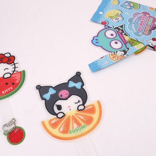 Sanrio Fruits Series Mini Fan Keyring Blind Bag - The Happy Toy Store
