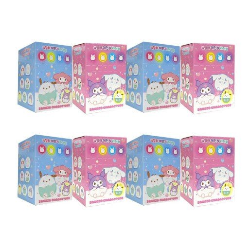 Sanrio Mood Lighting Charaters Figure Key Ring Zipper Charm Blind Box - The Happy Toy Store