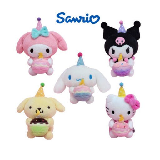 Sanrio Party Celebrate Plush Keychain 13cm - The Happy Toy Store
