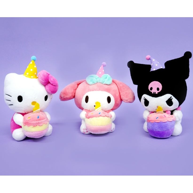 Sanrio Party Celebrate Plush Keychain 13cm - The Happy Toy Store