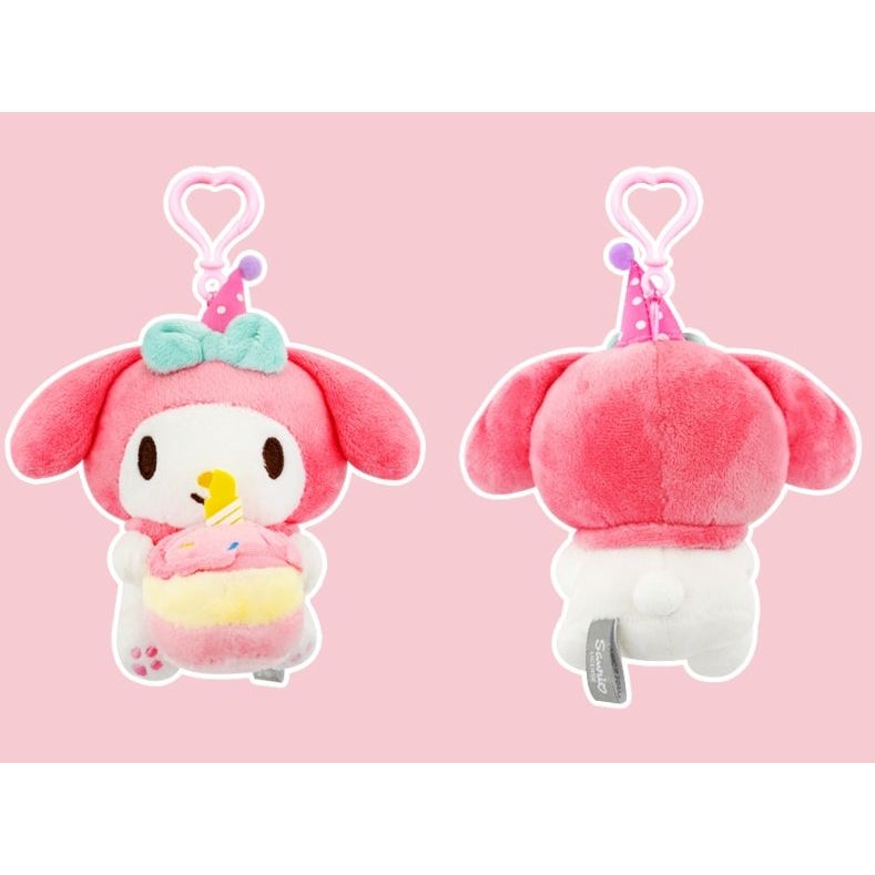 Sanrio Party Celebrate Plush Keychain 13cm - The Happy Toy Store