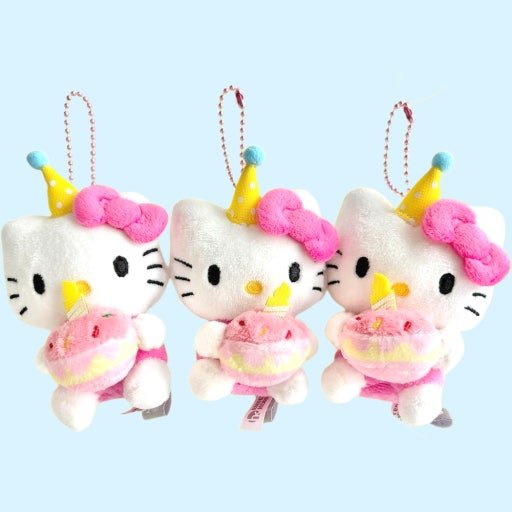 Sanrio Party Celebrate Plush Keychain 13cm - The Happy Toy Store