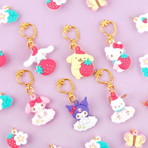 Sanrio Sweet Berry Deco Keyring - The Happy Toy Store