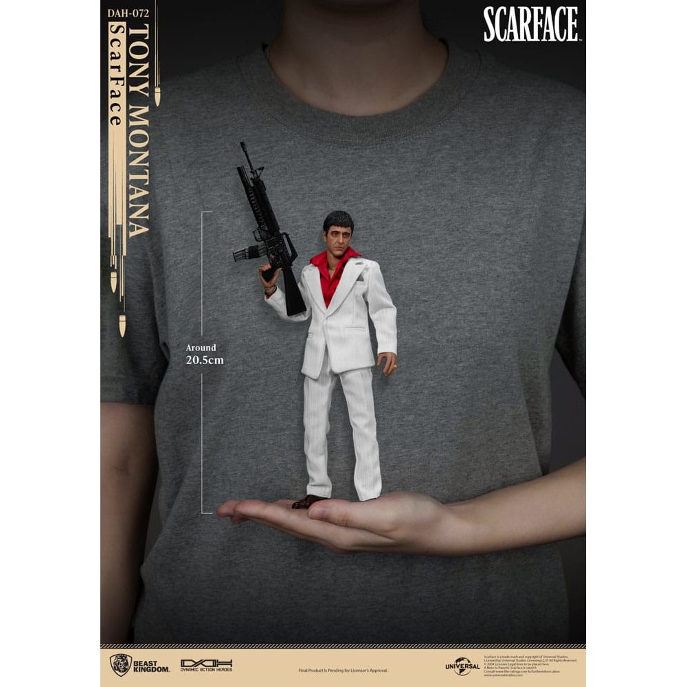 Scarface (1983) Action Figure Tony Montana 20 cm - The Happy Toy Store