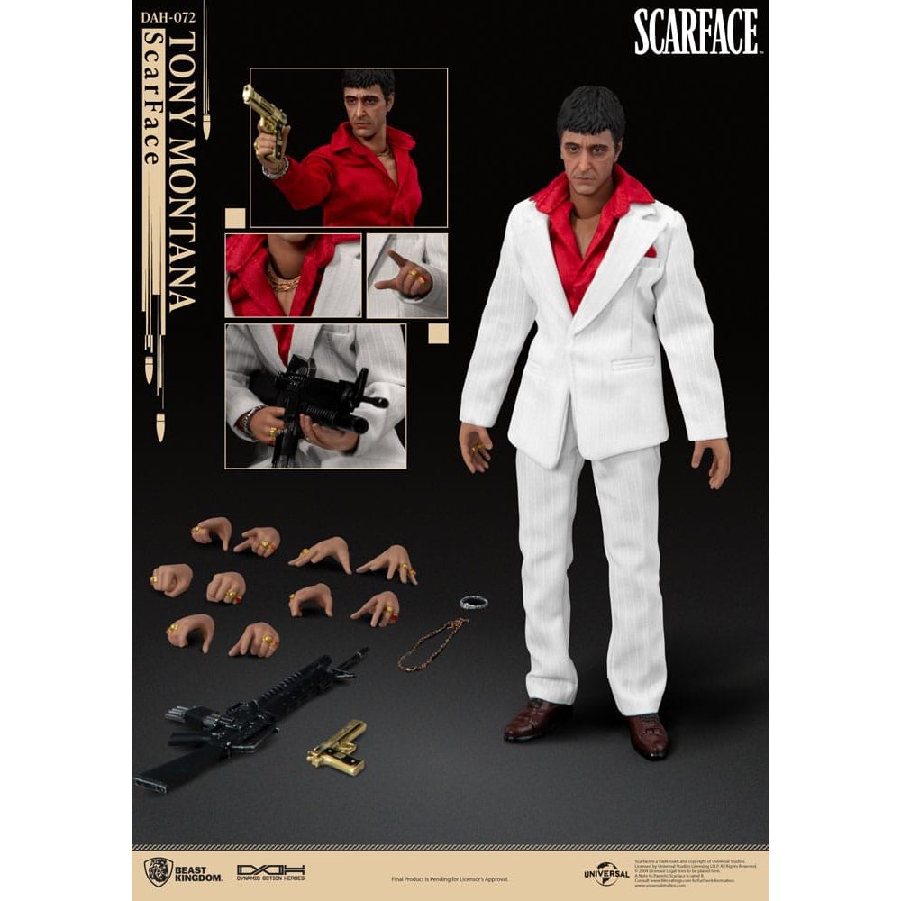 Scarface (1983) Action Figure Tony Montana 20 cm - The Happy Toy Store