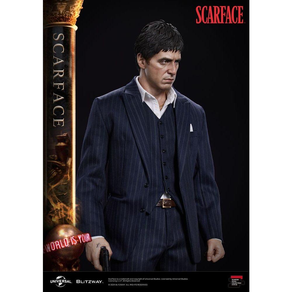 Scarface Superb Scale Statue 1/4 Tony Montana 53 cm - The Happy Toy Store