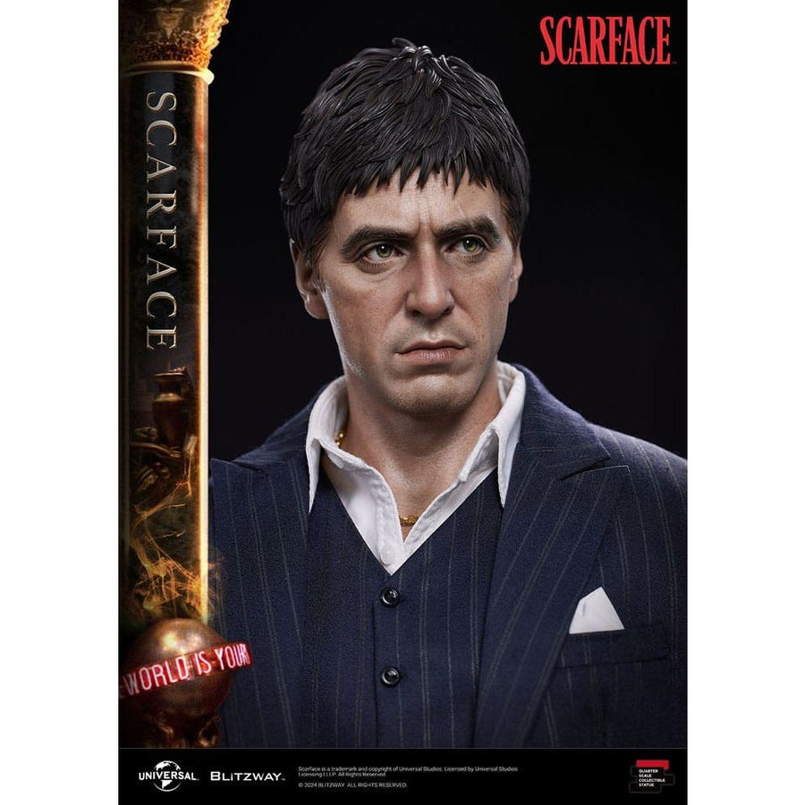 Scarface Superb Scale Statue 1/4 Tony Montana 53 cm - The Happy Toy Store