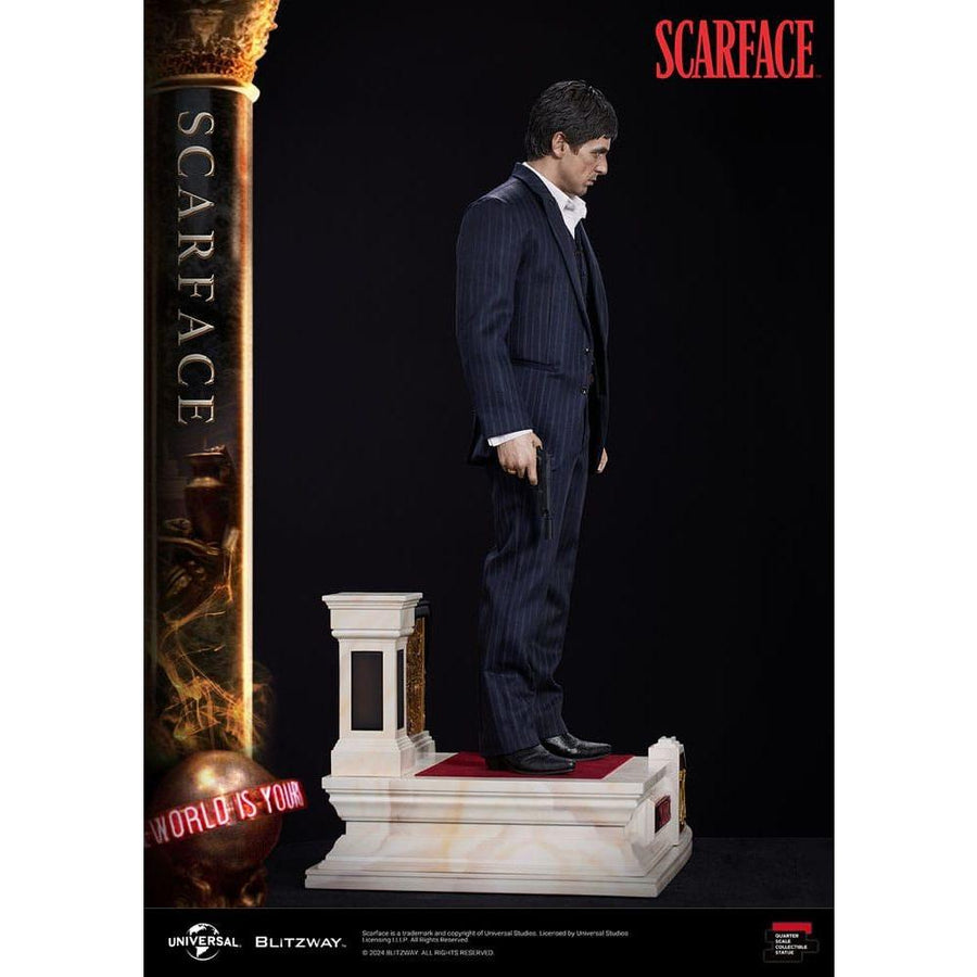 Scarface Superb Scale Statue 1/4 Tony Montana 53 cm - The Happy Toy Store